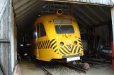 Nordingrå service vehicle 268 inside Car barn (2009)