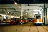 Norrköping sidecar 119 inside the depot on Stohagsgatan (2005)