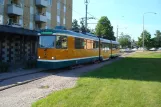 Norrköping tram line 3 with articulated tram 62 "Düsseldorf" at Vidablick (2009)