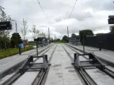 Odense Tramway  at Hjallese St (2021)
