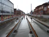 Odense Tramway  near Kongensgade (2020)