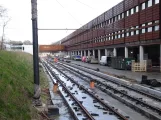 Odense Tramway  near SDU (2020)