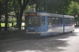 Oslo articulated tram 116 on Stortingsgata (2022)