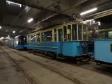 Oslo museum tram 70 in Grefsen trikkebase (2024)