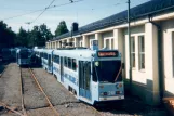 Oslo railcar 207 on the side track at Holten (1995)