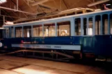 Oslo railcar 307 inside Sagene Remise (1995)