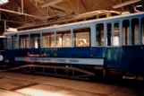 Oslo railcar 307 inside Sagene Remise, Sporveismuseet Vognhall 5 (1995)