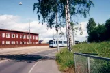 Oslo tram line 12 on Grefsenveien (1995)