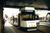Ostend De Kusttram with articulated tram 6009 at Oostende (2002)
