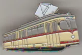 Pin: Düsseldorf articulated tram 2310 (2011)