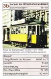 Playing card: Karlsruhe Bahnen der Wirtschaftswunderzeiet (2002)