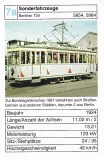 Playing card: Karlsruhe railcar 5964 in front of the depot Bewegt Alle (2002)