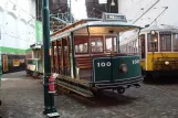 Porto open railcar 100 in Museu do Carro Eléctrico (2008)
