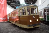Porto railcar 373 in Museu do Carro Eléctrico (2008)