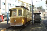 Porto tram line 1 with railcar 216 at Passeio Alegre (2008)