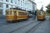 Porto tram line 22 with railcar 131 at Carmo (2008)