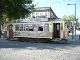 Porto tram line 22 with railcar 131 on Rua do Dr. Ferreira da Silva (2016)