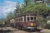 Postcard: Adelaide Glenelg Tram with railcar 370 near Glenelg (1995)