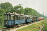 Postcard: Amsterdam museum line 30 with railcar 401 at Kalfjeslaan (1981)