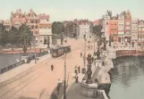 Postcard: Amsterdam on Muntplein (1900)