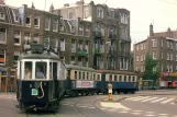 Postcard: Amsterdam railcar 33 on Jan Evertsenstraat (1987)