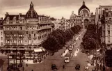 Postcard: Antwerp on De Keyzerlei (1950)