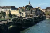 Postcard: Basel on Mittlere Rheinbrücke (1965)