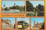 Postcard: Berlin railcar 10 in Köpenick (1995)