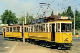 Postcard: Berlin railcar 5256 at Greifswalder Str. / Danziger Str. (1990)