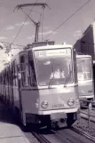 Postcard: Berlin tram line 63 with railcar 219 339-6 near Ostbahnhof (1985)