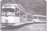 Postcard: Bielefeld tram line 1 at Senne (1965)