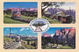 Postcard: Bolzano regional line 160 at Maria Himmelfahrt / Maria Assunta (1907)