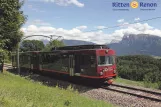 Postcard: Bolzano regional line 160 with railcar 24 near Sonnenplateau/L'altipiano del sole (2012)