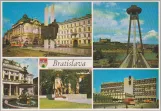 Postcard: Bratislava on Námestie Ľudovíta Štúra (1971)