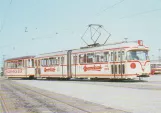 Postcard: Bremen articulated tram 442 at BSAG - Zentrum (1965)