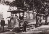 Postcard: Bremen tram line 2 with railcar 135 on Hermann-Böse-Straße (1911)