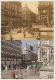 Postcard: Brussels on Beursplein/Place de la Bourse (1906-1908)
