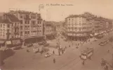 Postcard: Brussels on Place Fontainas/Fontainas Plein (1913)