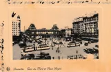 Postcard: Brussels on Rogier (1920-1929)