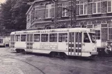 Postcard: Brussels railcar 7096 at Woluwe / Tervurenlaan (1981)