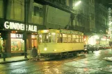 Postcard: Brussels tram line 88 with railcar 1511 on Rue de la Vierge Noire (1967)