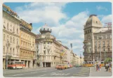 Postcard: Budapest on Rákóczi út és Nagykörút keresztezödése (1975)