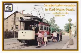 Postcard: Chemnitz museum tram 69 on Limbacher Straße (1980-1989)