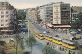 Postcard: Cologne tram line 12 on Hohenzollernring (1960)