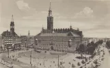 Postcard: Copenhagen at City Hall Square (1947)