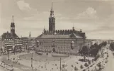 Postcard: Copenhagen at Rådhuspladsen København (1947)