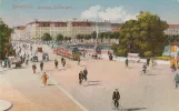 Postcard: Copenhagen Elektriske Sporveje on Dronning Louises Bro (1898)