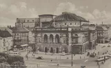Postcard: Copenhagen in front of Det kongelige Teater (1947)