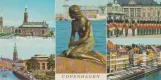 Postcard: Copenhagen in front of Thorvaldsens Museum (1965)