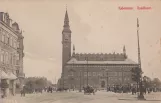 Postcard: Copenhagen outside Raadhuset (1917)